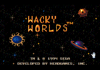 Заставка игры Wacky Worlds Creativity Studio